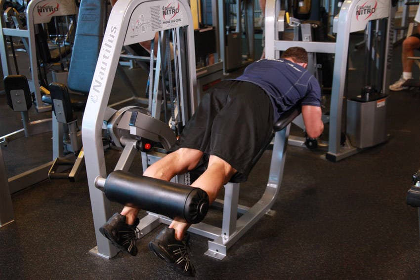Lying Leg Curls — البداية