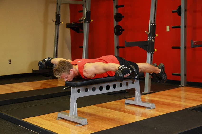 Lying Rear Delt Raise — البداية