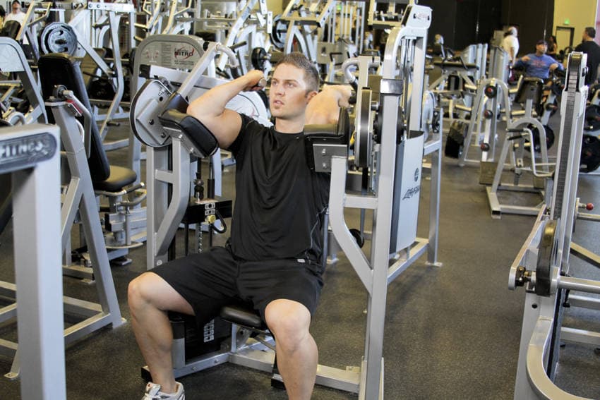 Machine Bicep Curl — النهاية