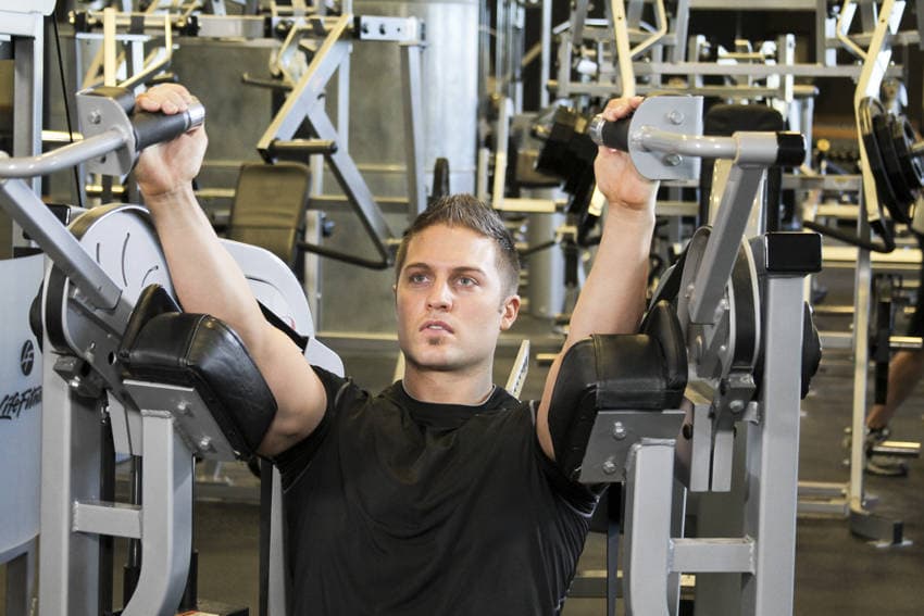 Machine Triceps Extension — النهاية