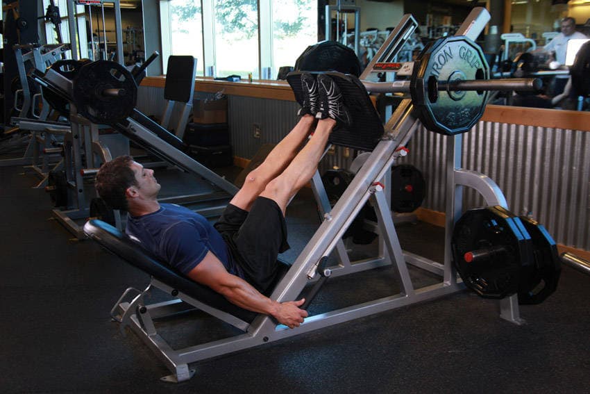 Narrow Stance Leg Press — النهاية