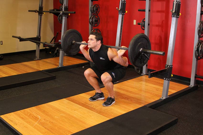Narrow Stance Squats — النهاية