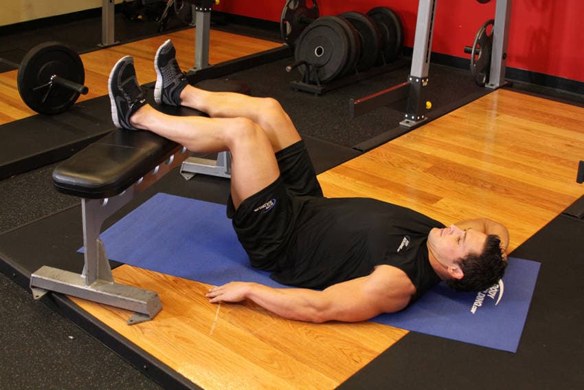 Oblique Crunches — البداية