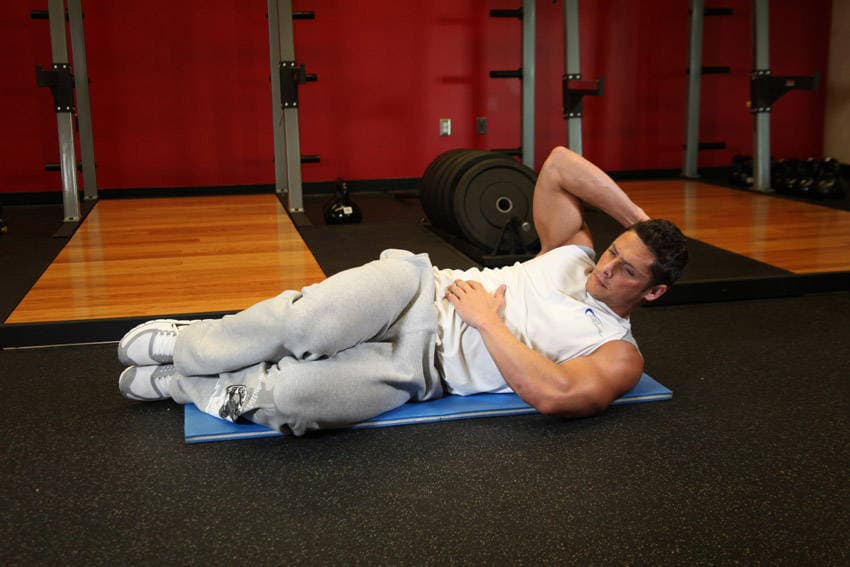Oblique Crunches - On The Floor — البداية