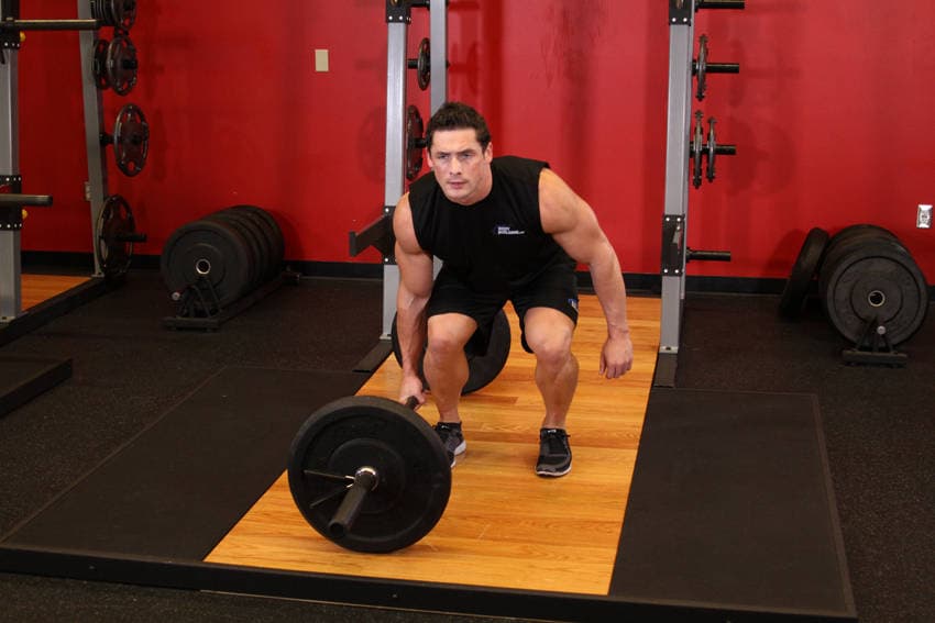One-Arm Side Deadlift — البداية