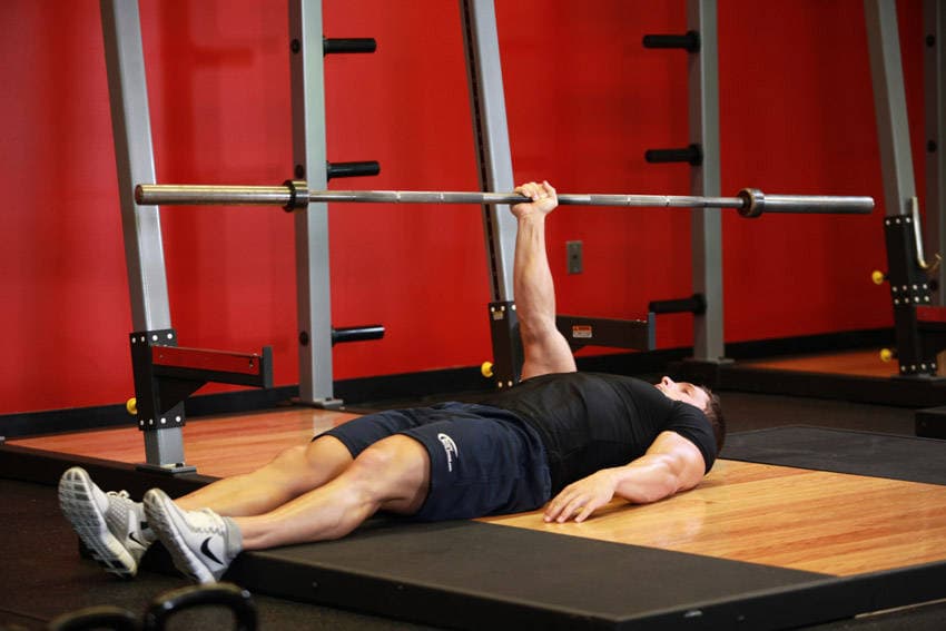 One Arm Floor Press — النهاية