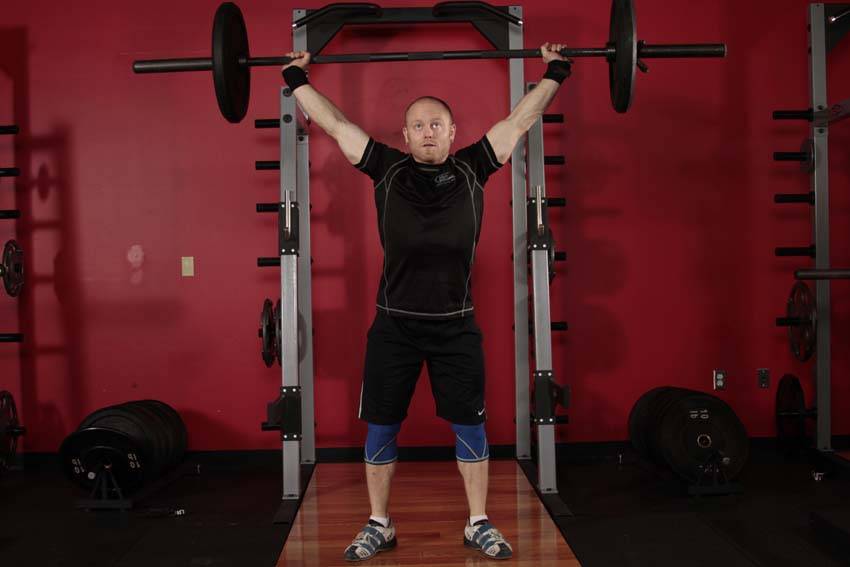Overhead Squat — البداية