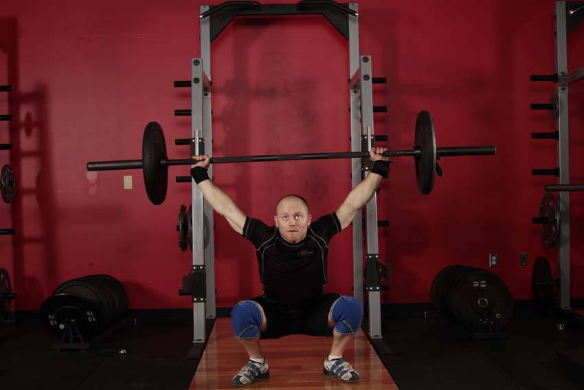 Overhead Squat — النهاية