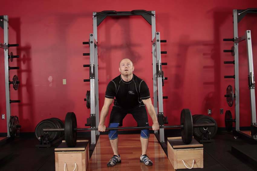 Power Clean from Blocks — البداية