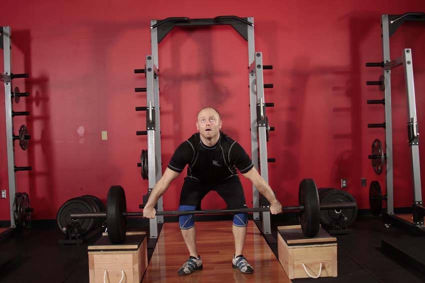 Power Snatch from Blocks — البداية