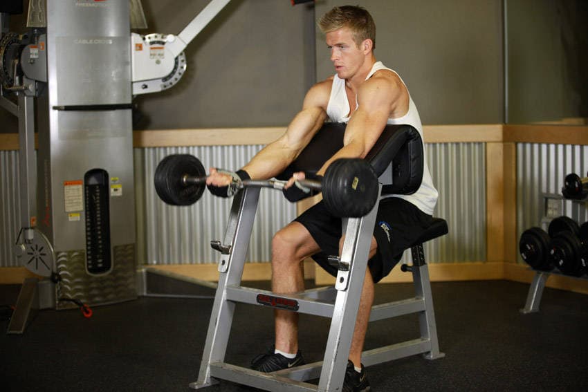 Preacher Curl — البداية