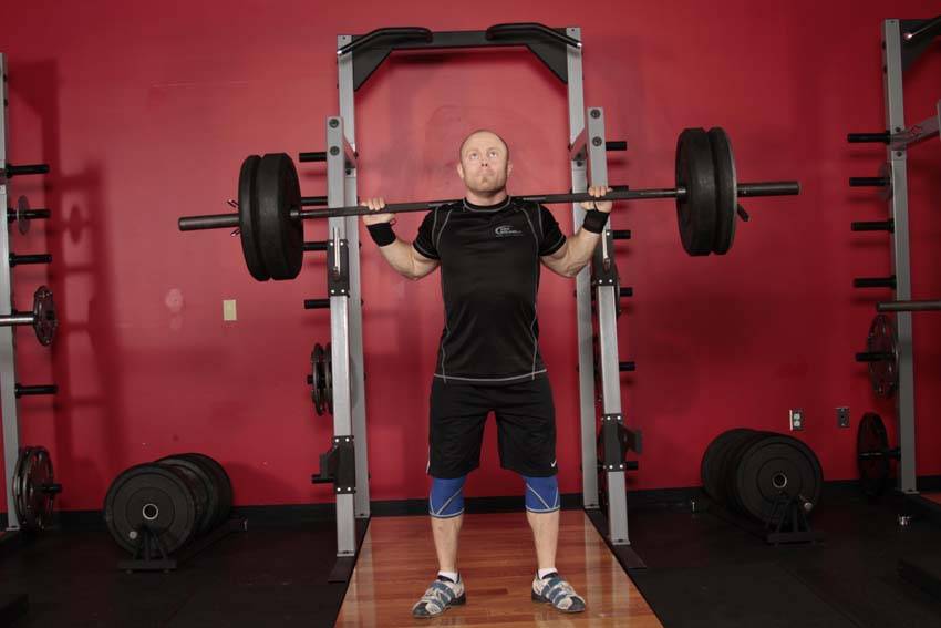 Push Press - Behind the Neck — البداية