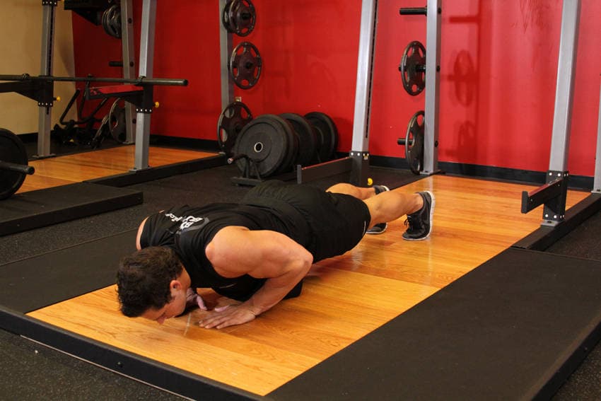 Pushups (Close and Wide Hand Positions) — البداية