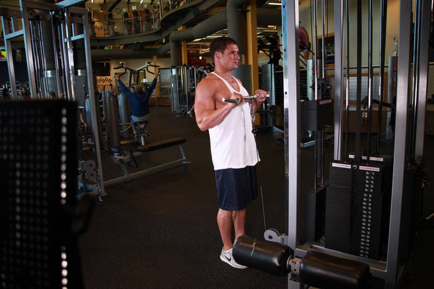 Reverse Cable Curl — البداية