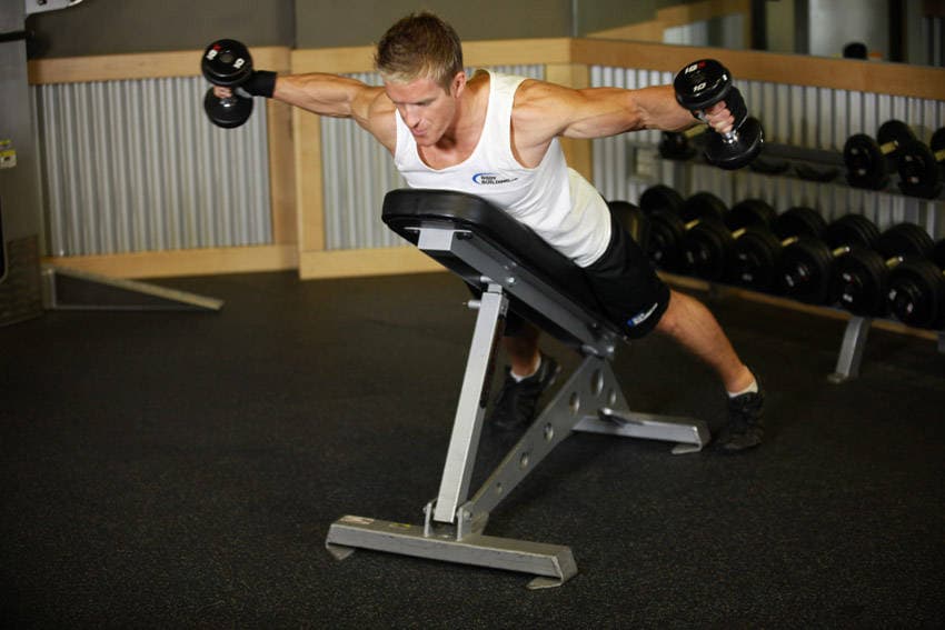 Reverse Flyes With External Rotation — النهاية