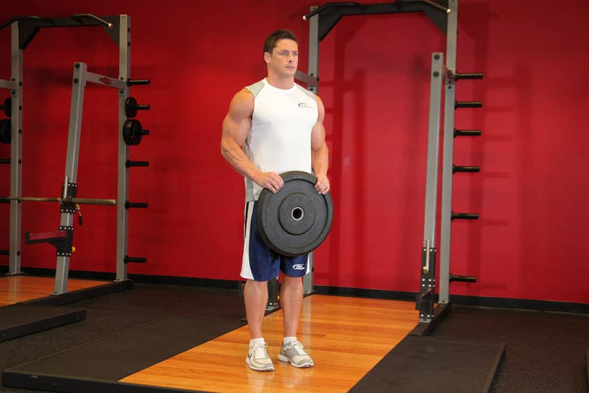 Reverse Plate Curls — البداية