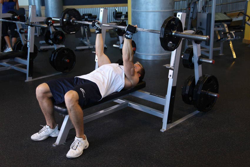 Reverse Triceps Bench Press — النهاية
