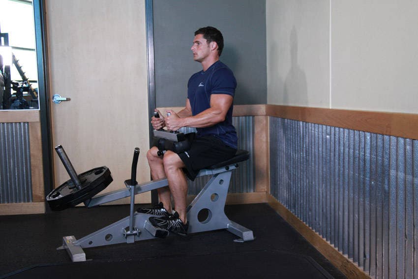 Seated Calf Raise — البداية