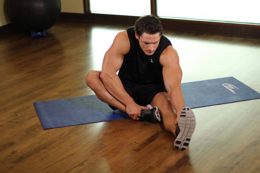 Seated Floor Hamstring Stretch — النهاية