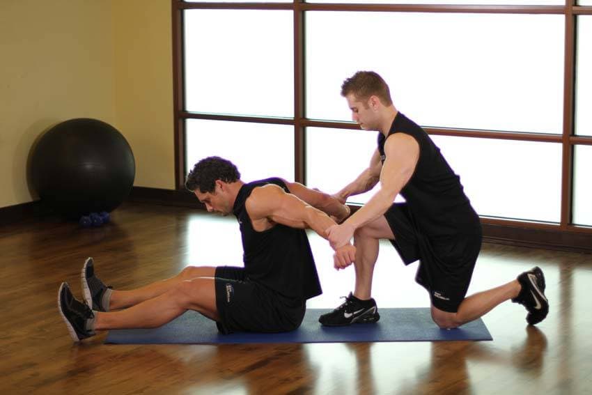 Seated Front Deltoid — البداية