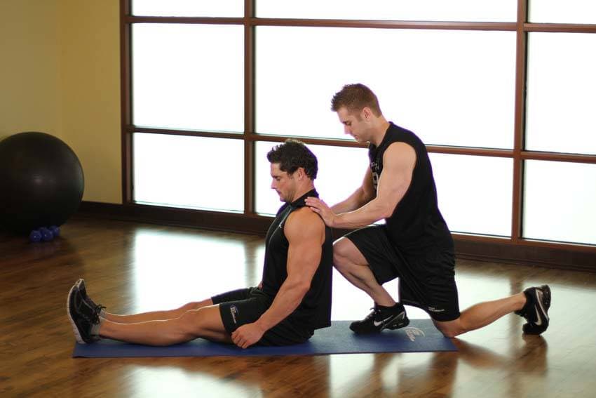 Seated Hamstring — البداية