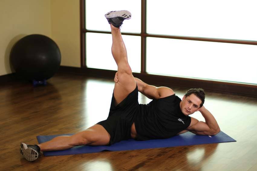 Side Lying Groin Stretch — النهاية
