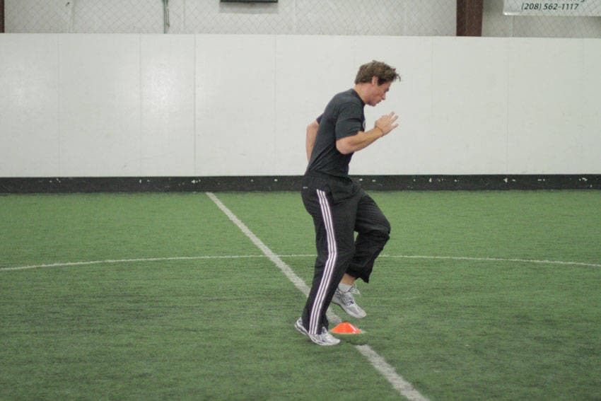 Single-Cone Sprint Drill — النهاية