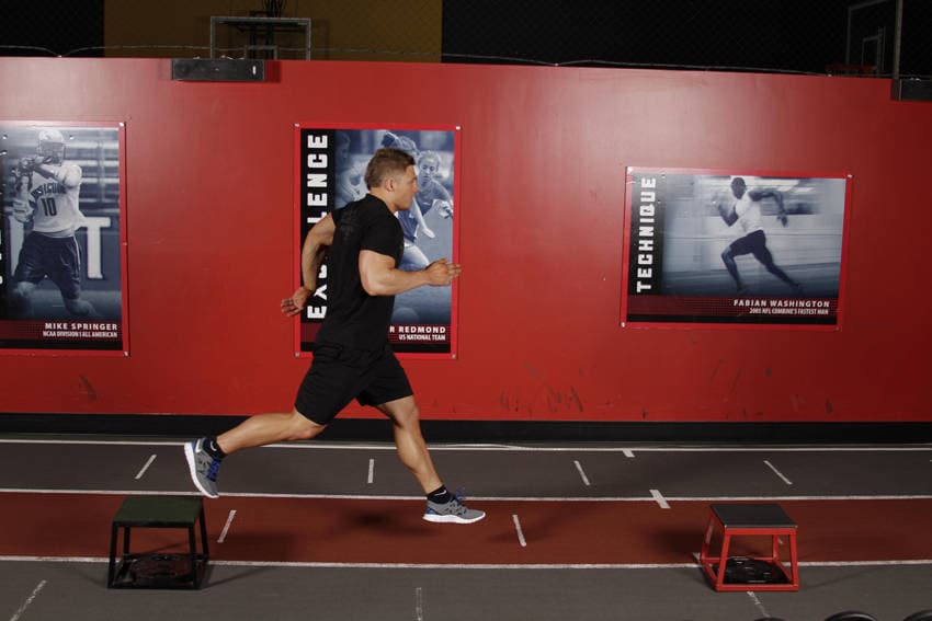 Single-Leg Stride Jump — النهاية