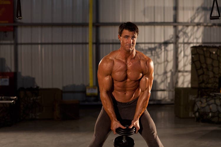 Single Dumbbell Raise — البداية