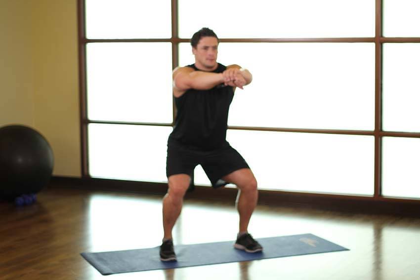 Sit Squats — النهاية