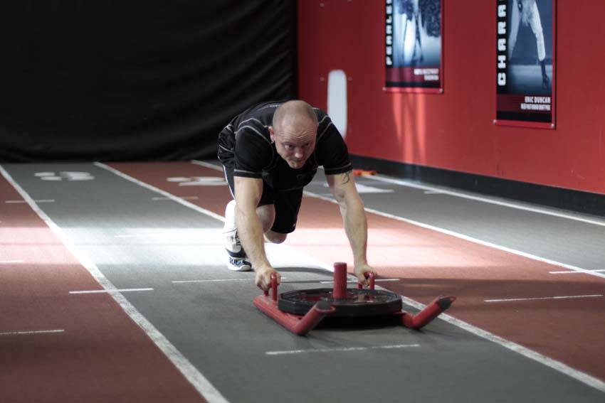 Sled Push — البداية