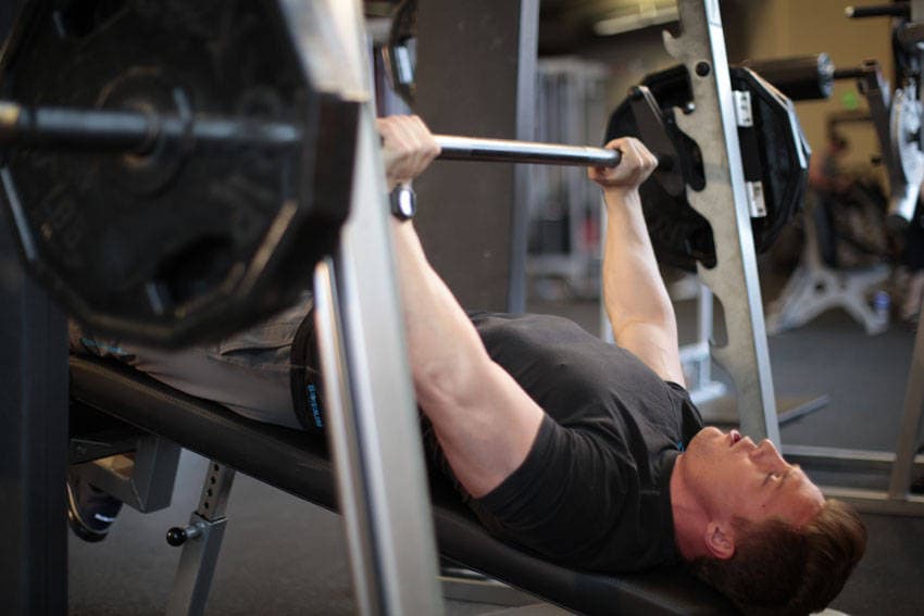 Smith Machine Decline Press — النهاية
