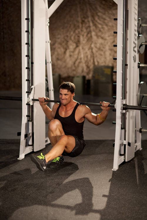 Smith Machine Pistol Squat — النهاية