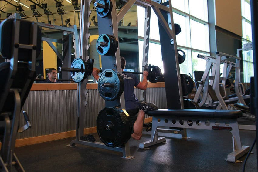 Smith Single-Leg Split Squat — النهاية