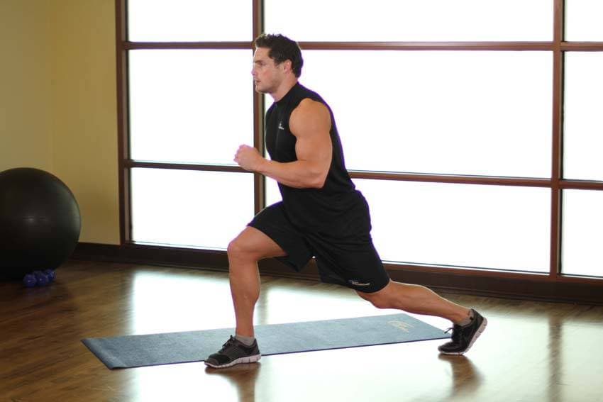 Split Squats — البداية