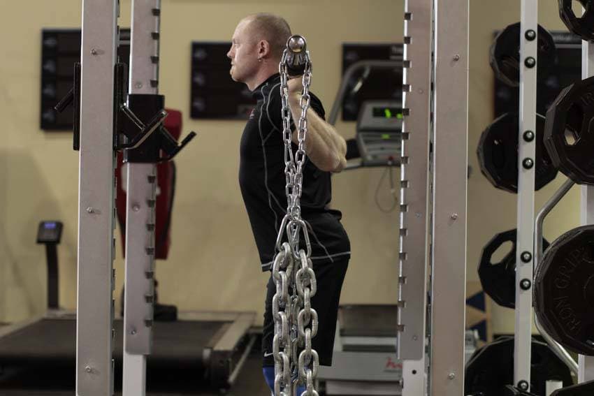 Squat with Chains — البداية