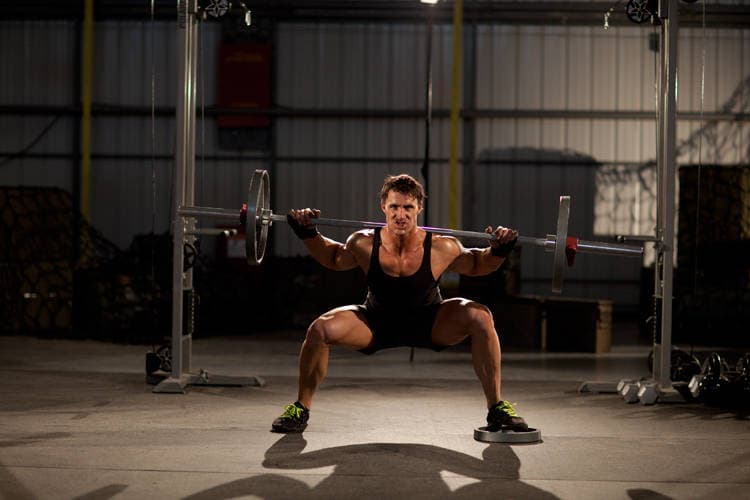 Squat with Plate Movers — النهاية