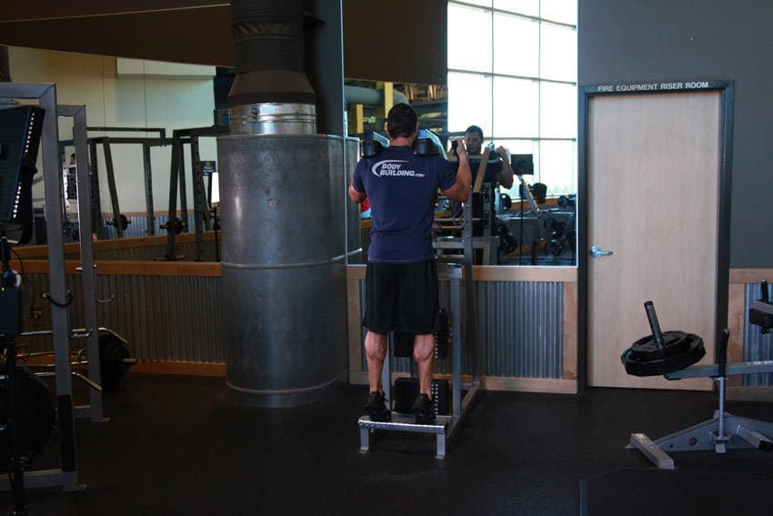 Standing Calf Raises — النهاية