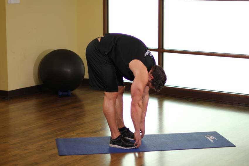 Standing Toe Touches — النهاية