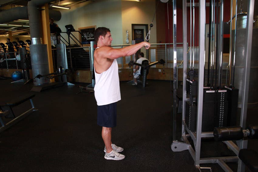Straight-Arm Pulldown — البداية