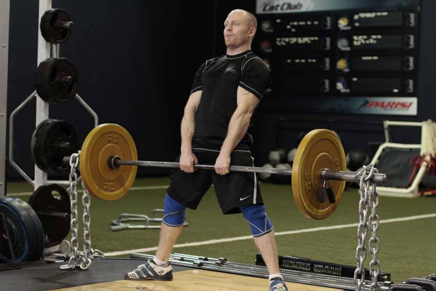 Sumo Deadlift with Chains — النهاية