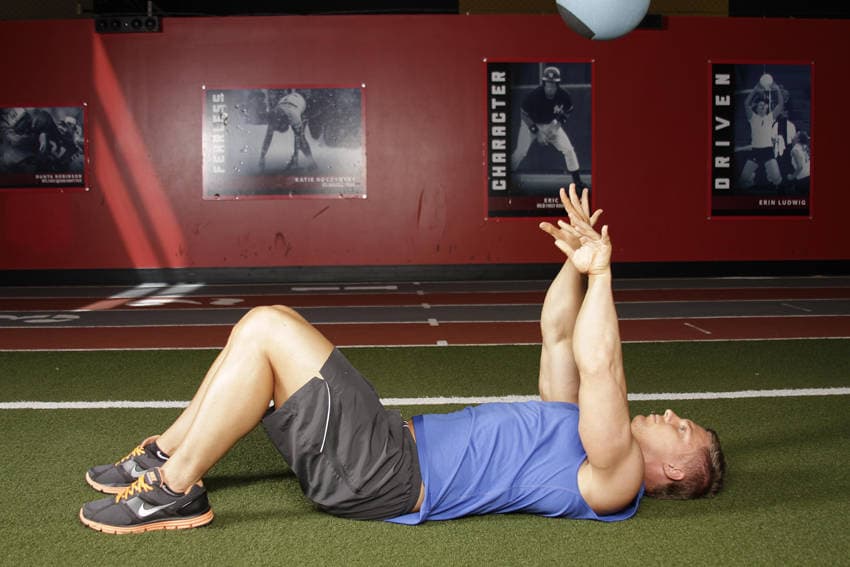 Supine Chest Throw — النهاية