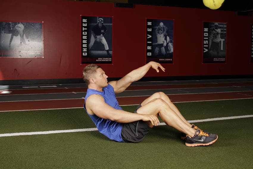 Supine One-Arm Overhead Throw — النهاية