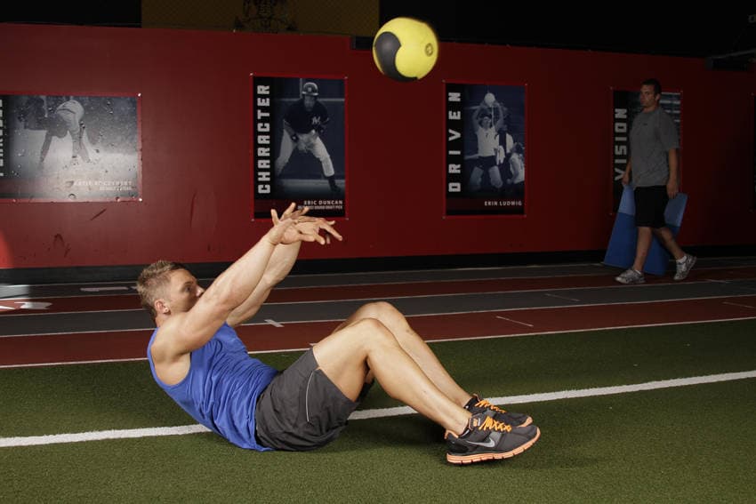 Supine Two-Arm Overhead Throw — النهاية