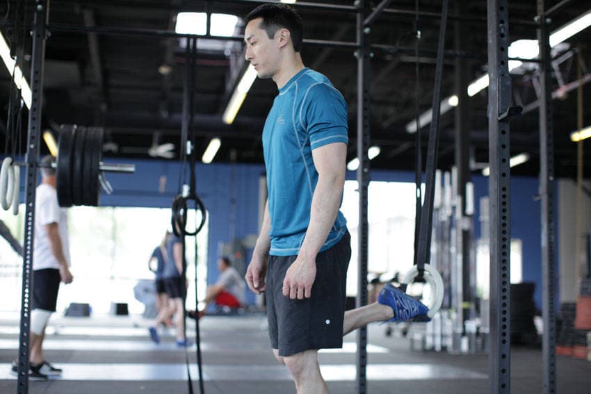Suspended Split Squat — البداية