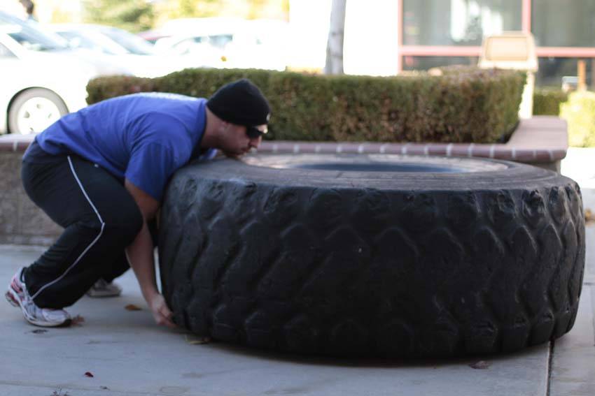 Tire Flip — البداية