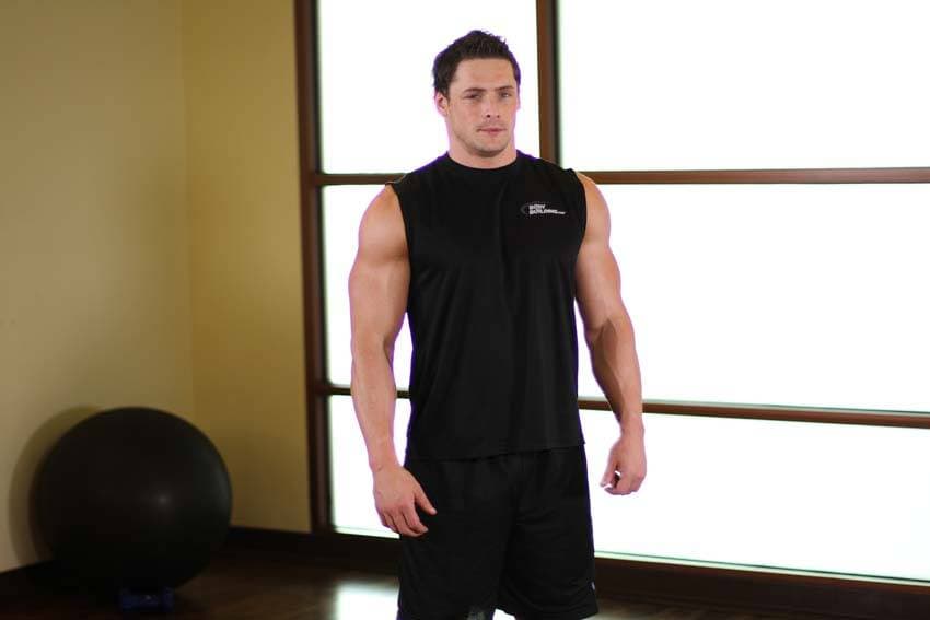 Triceps Stretch — البداية