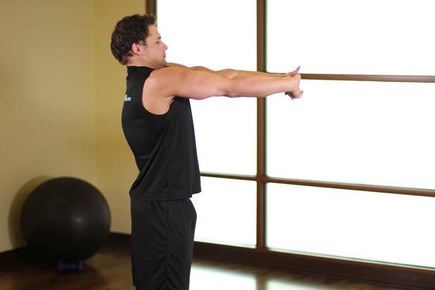 Upper Back Stretch — النهاية