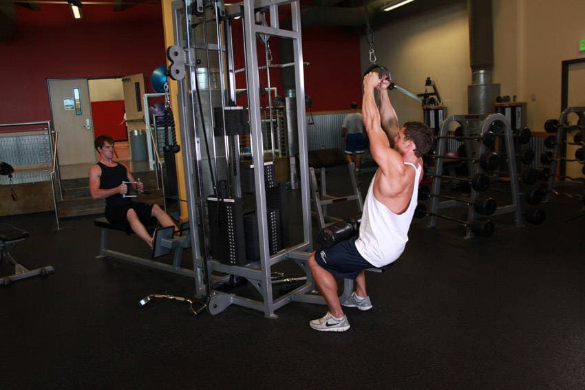 V-Bar Pulldown — النهاية