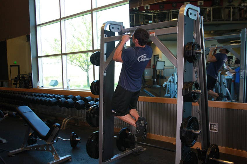 V-Bar Pullup — البداية